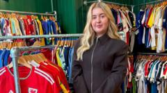 Teen plans to leave uni ‘debt free’ after making £35,000 selling vintage football shirts